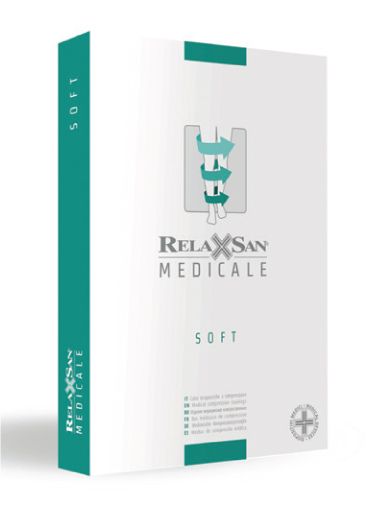 Relaxsan Medicale Soft Гольфы с микрофиброй 2 класс компрессии, р. 2, арт. M2150 (23-32 mm Hg), черного цвета, пара, 1 шт.