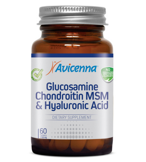 Avicenna Глюкозамин Хондроитин MSM, таблетки, 60 шт.