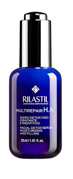 Rilastil Multirepair H. A. Детокс-сыворотка для лица восстанавливающая увлажняющая с эффектом филлера, сыворотка, 30 мл, 1 шт.