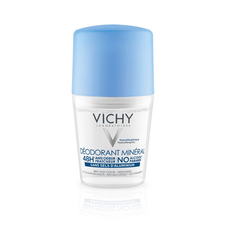 фото упаковки Vichy Deodorants дезодорант минеральный без солей алюминия 48 ч