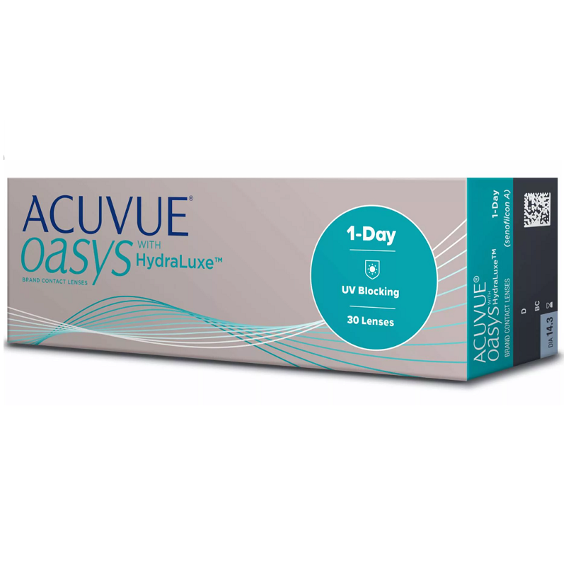 Acuvue Oasys 1-Day Линзы контактные Однодневные, BC=8,5 d=14,3, D(-3.75), стерильно, 30 шт.