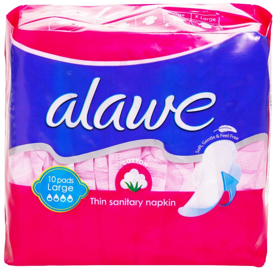 фото упаковки Alawe Cotton Прокладки гигиенические