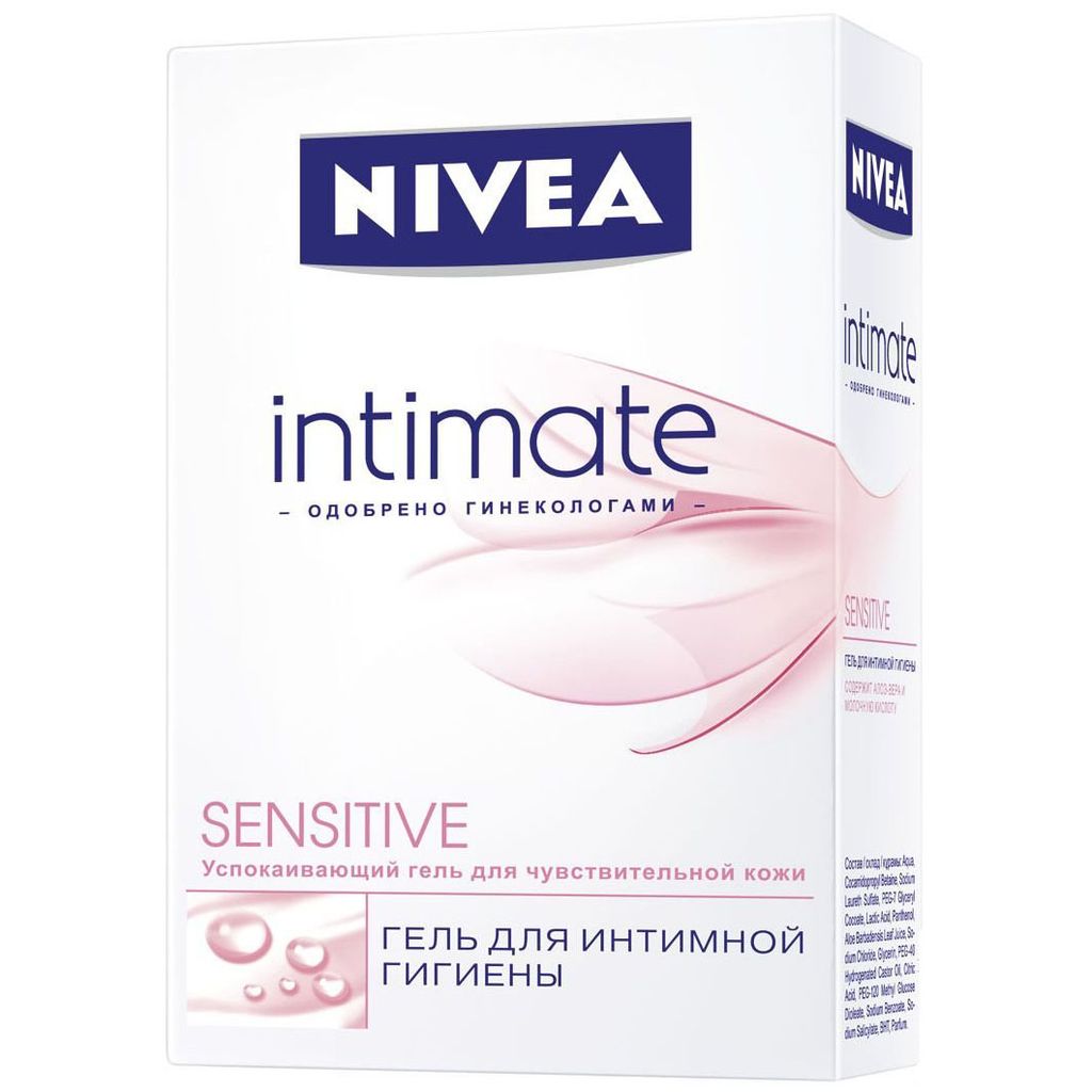 фото упаковки Nivea Гель для интимной гигиены Sensitive