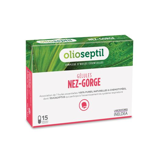 фото упаковки Olioseptil Nez-Gorge для горла и носа