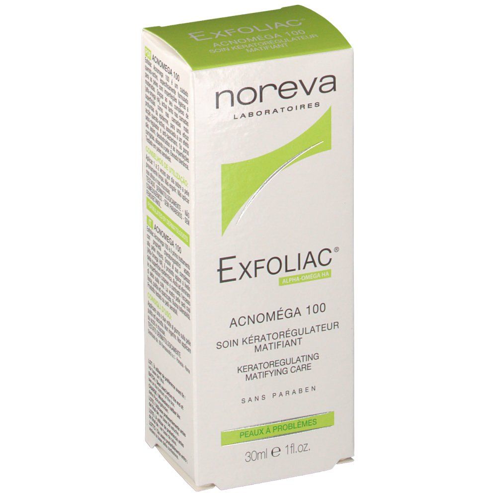 фото упаковки Noreva Exfoliac Acnomega 100
