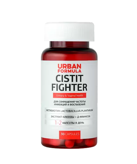 фото упаковки Urban Formula Urinary & Vaginal health Cistitfighter