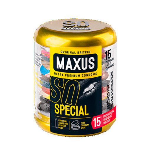 фото упаковки Maxus Special Презервативы ребристые с точками