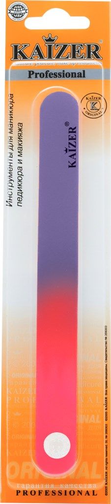 фото упаковки Kaizer Пилка шлифовочная прямая