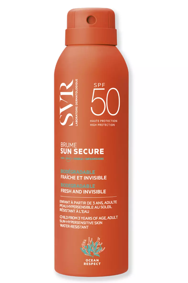 фото упаковки SVR Sun Secure Безопасное солнце спрей-вуаль SPF 50