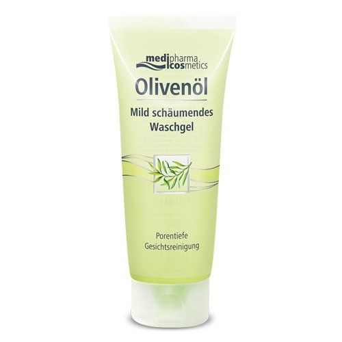 фото упаковки Medipharma Cosmetics Olivenol Гель для умывания пенящийся