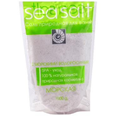 фото упаковки Соль для ванн Морская морские водоросли