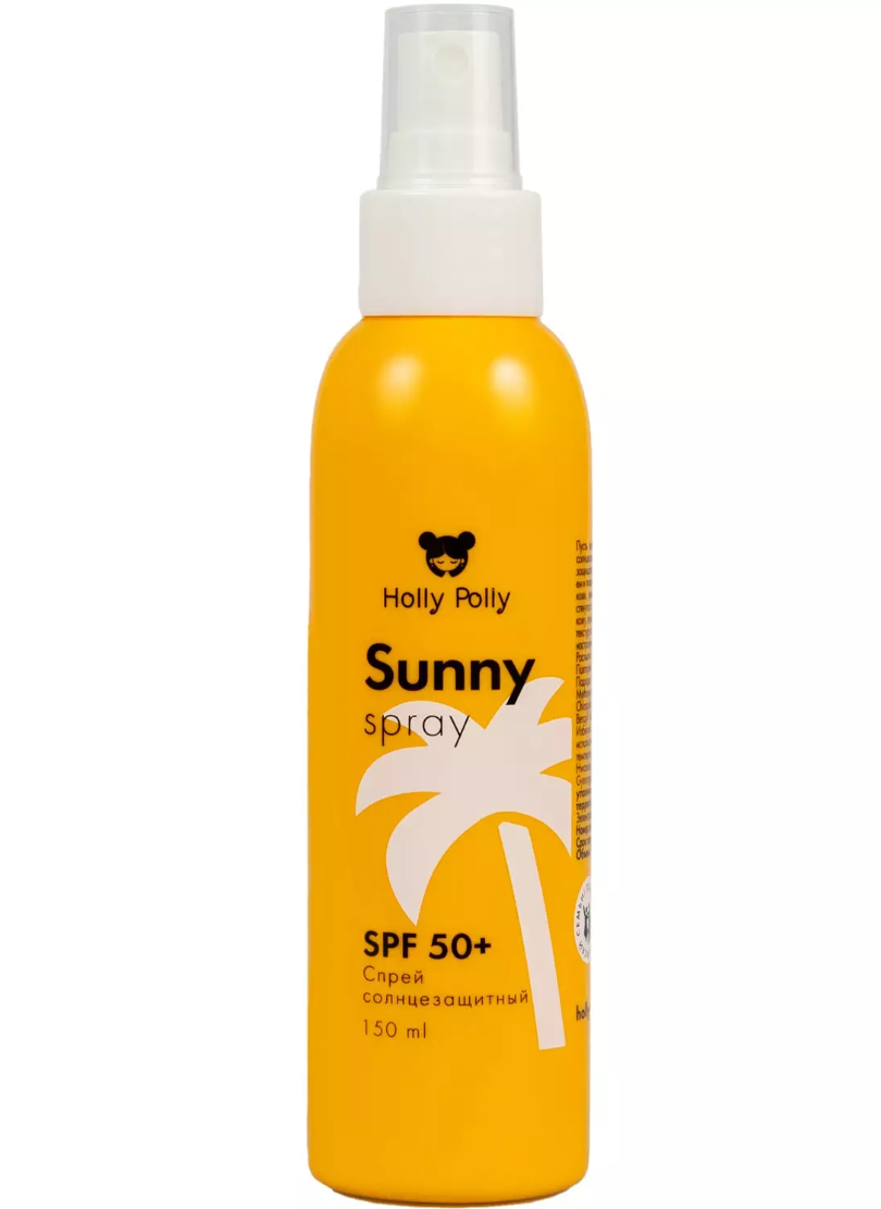 фото упаковки Holly Polly Sunny Солнцезащитный спрей для лица и тела