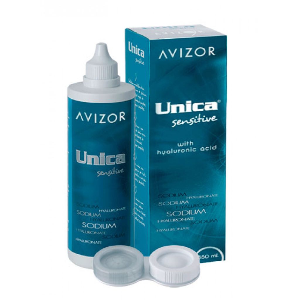 фото упаковки Avizor Unica Sensitive Раствор для линз