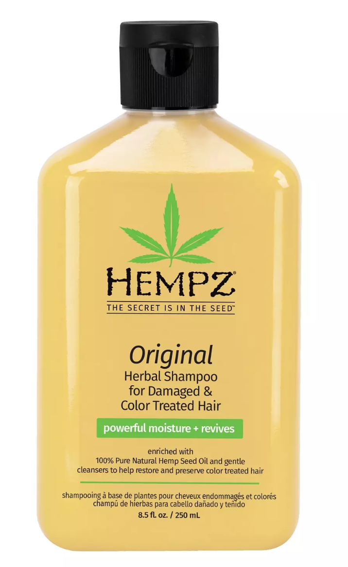фото упаковки Hempz Растительный шампунь для поврежденных окрашенных волос