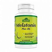 фото упаковки Мелатонин Плюс В6 Alfa Vitamins