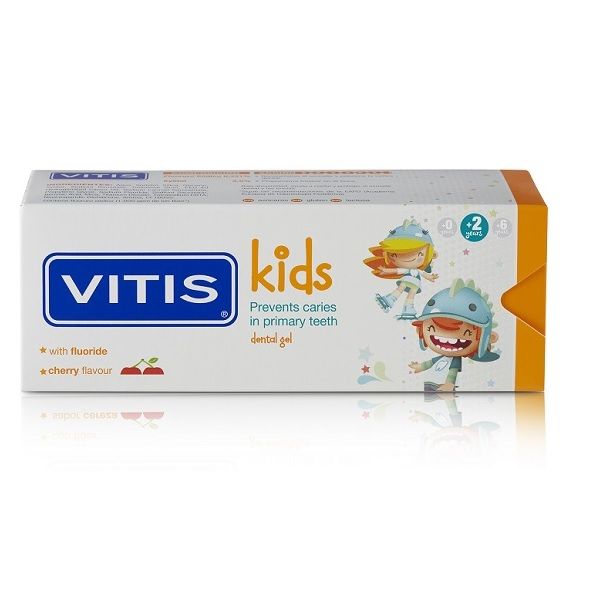 фото упаковки Vitis Kids Зубная паста-гель детская