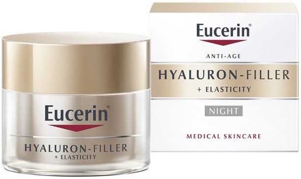 Eucerin Гиалурон Филлер Elasticity крем ночной, крем для лица, 50 мл, 1 шт.