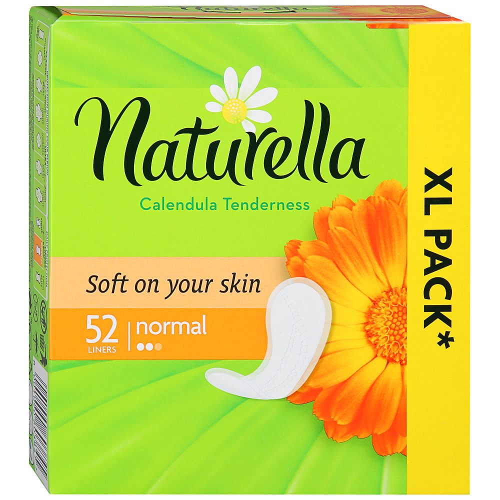 фото упаковки Naturella Calendula Tenderness normal прокладки ежедневные