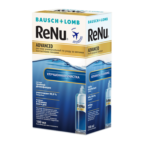 фото упаковки ReNu Advanced Раствор для контактных линз