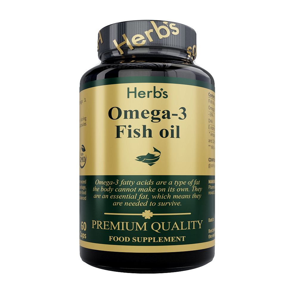 фото упаковки Herb's Омега-3 Рыбий жир
