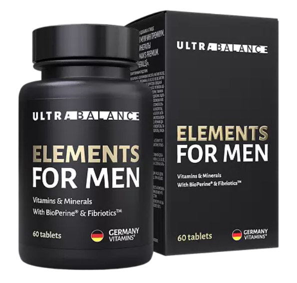 фото упаковки Ultrabalance Элементы для мужчин Премиум Витамины и минералы