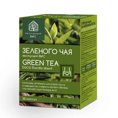 фото упаковки Зеленого чая экстракт ВИС