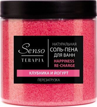 фото упаковки Senso Terapia Соль для ванн перезагрузка happiness re-charge