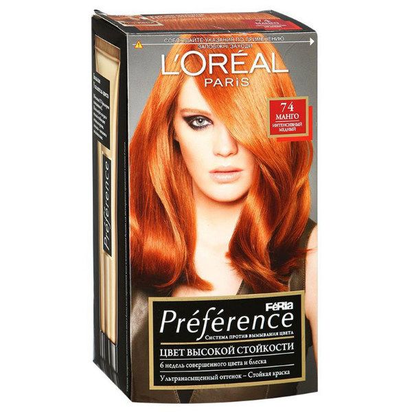 фото упаковки Loreal Paris Preference Стойкая краска для волос