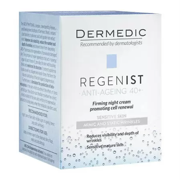 Dermedic Regenist ARS 4 Phytohial Крем ночной для упругости кожи, крем, укрепляющий, 50 мл, 1 шт.