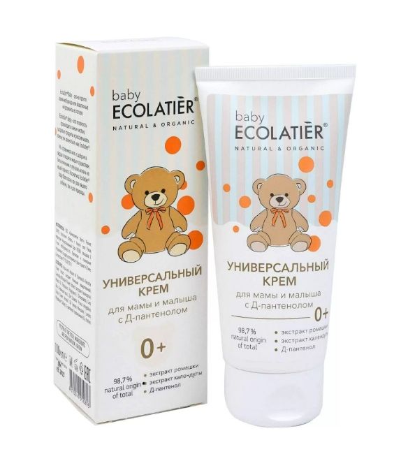 фото упаковки Ecolatier baby Универсальный крем для мамы и малыша с Д-пантенолом