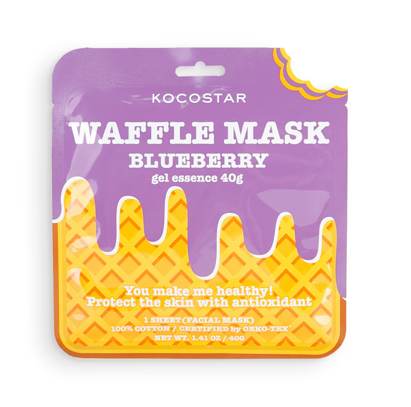 фото упаковки Kocostar Маска для лица противовоспалительная вафельная