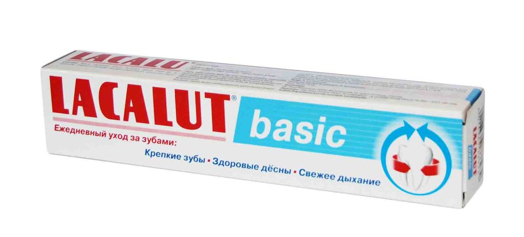 фото упаковки Lacalut Basic Зубная паста