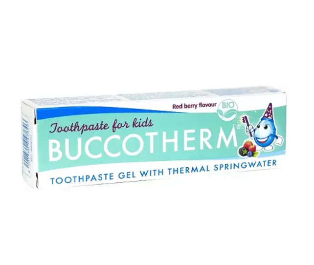 фото упаковки Buccotherm Зубная паста-гель для детей 3+ вкус лесные ягоды