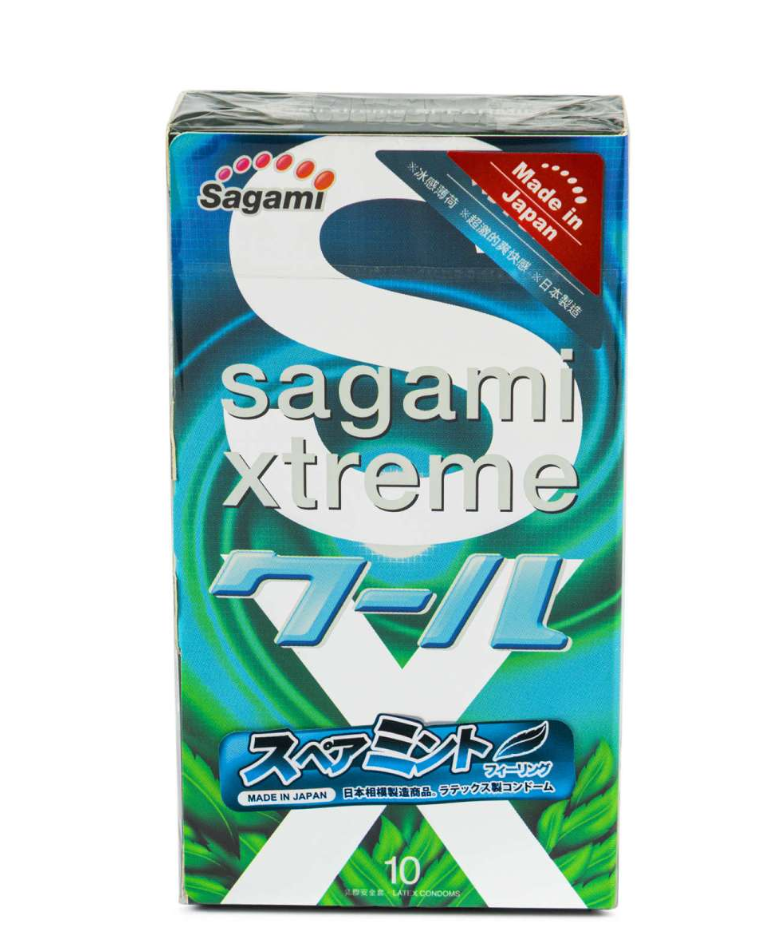 фото упаковки Sagami Xtreme Mint Презервативы латексные