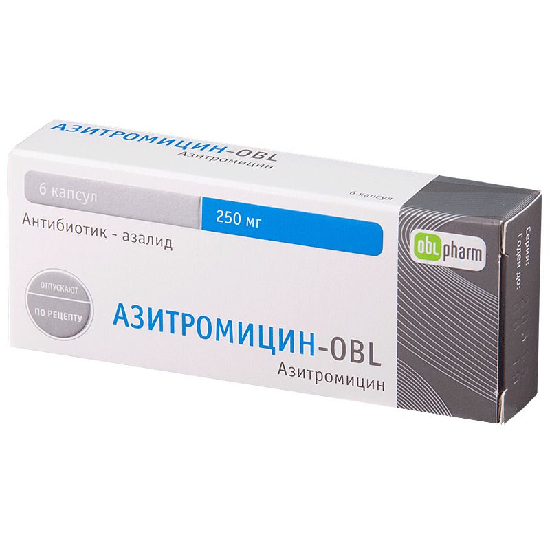 фото упаковки Азитромицин-OBL