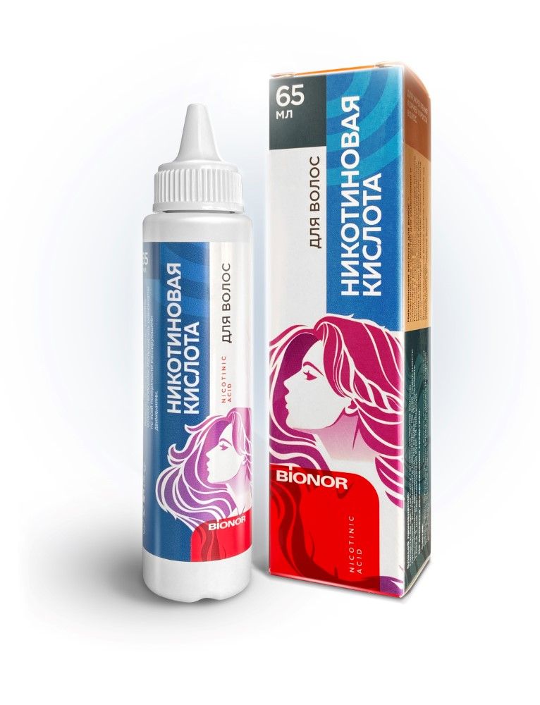 фото упаковки Никотиновая кислота для волос