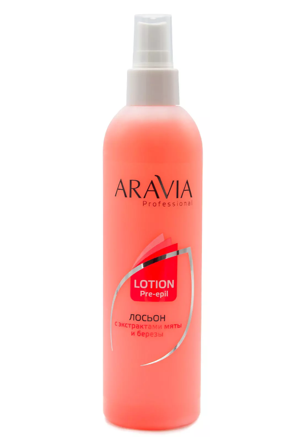 фото упаковки Aravia Professional Лосьон для подготовки кожи перед депиляцией