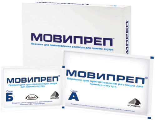 Мовипреп, порошок для приготовления раствора для приема внутрь, 4 шт. купить по цене от 1048 руб в Москве, заказать с доставкой в аптеку, инструкция по применению, отзывы, аналоги, Norgine