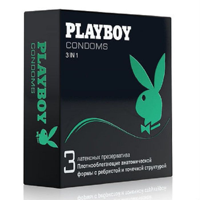 фото упаковки Playboy Презервативы 3в1