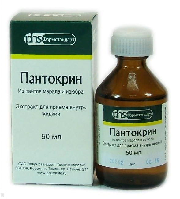 Пантокрин, экстракт жидкий для приема внутрь, 50 мл, 1 шт.