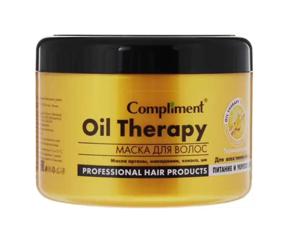 фото упаковки Compliment Маска для волос Oil Therapy для всех типов волос