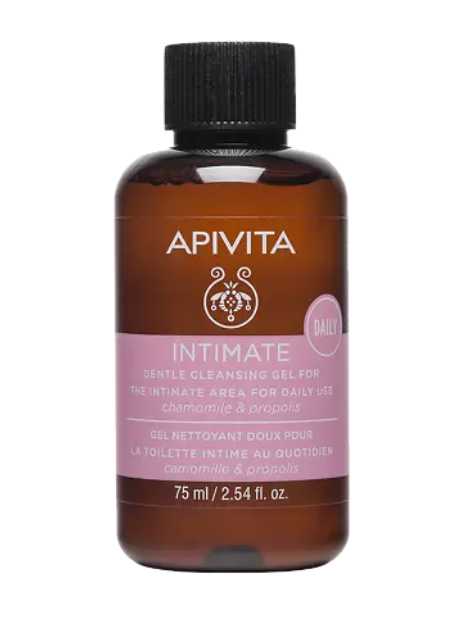 фото упаковки Apivita Intimate Гель мягкий для интимной гигиены