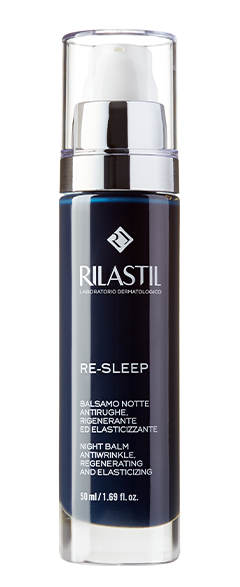 фото упаковки Rilastil Re-sleep Ночной регенерирующий бальзам против морщин