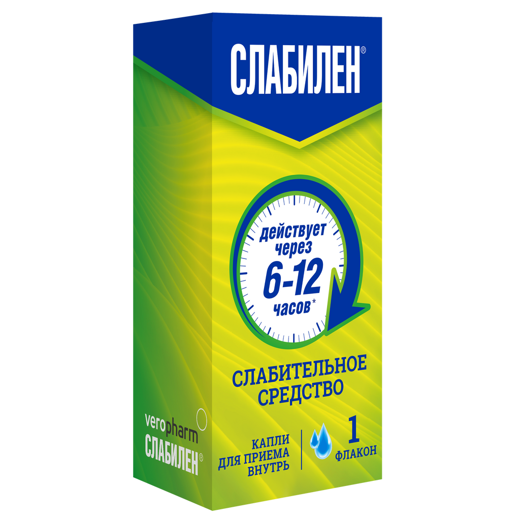 Слабилен, 7.5 мг/мл, капли для приема внутрь, 15 мл, 1 шт. купить по цене  от 311 руб в Москве, заказать с доставкой в аптеку, инструкция по  применению, отзывы, аналоги, Верофарм