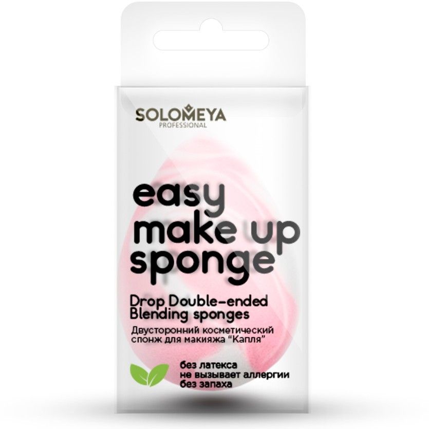 фото упаковки Solomeya Спонж для макияжа двусторонний Капля