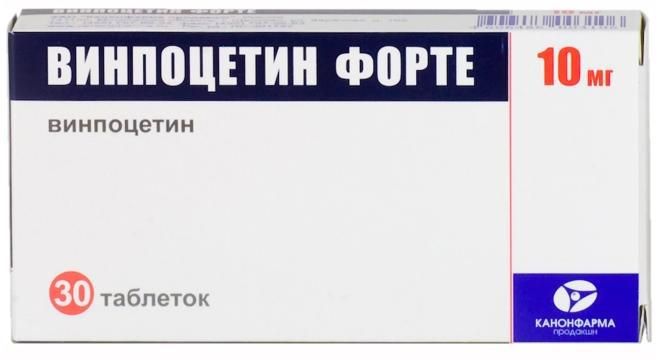 Винпоцетин форте, 10 мг, таблетки, 30 шт. купить по цене от 86 руб в Москве, заказать с доставкой в аптеку, инструкция по применению, отзывы, аналоги, Канонфарма продакшн