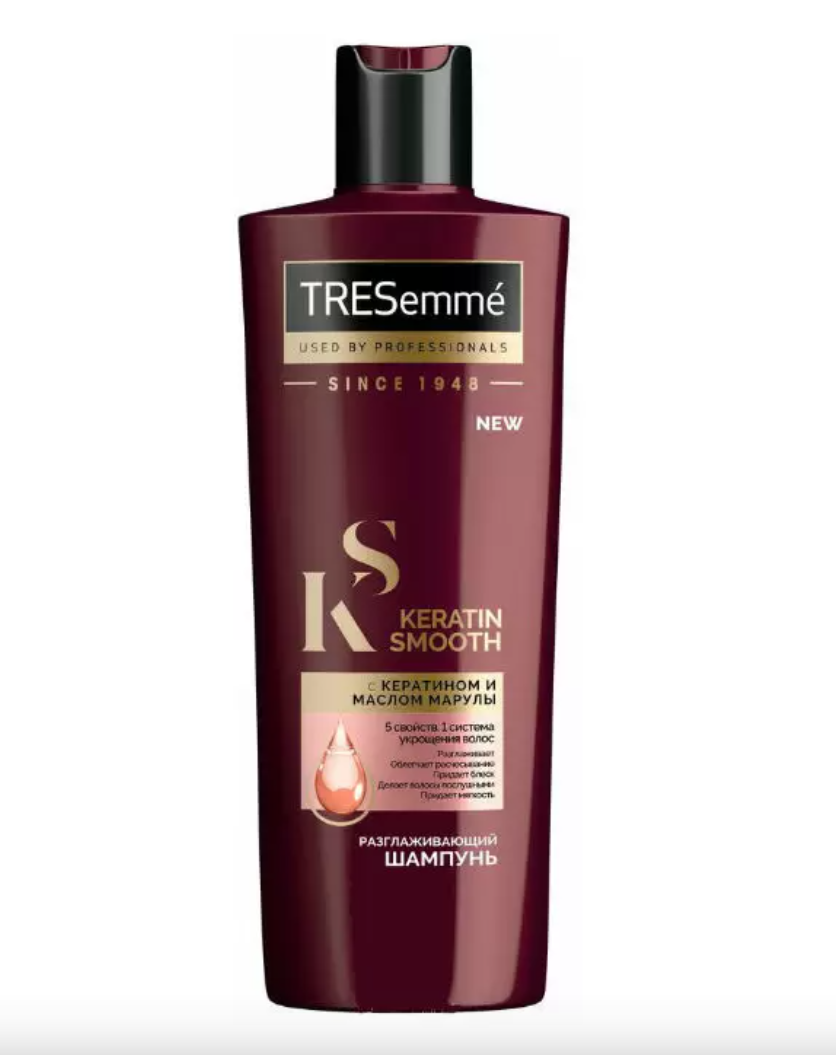 фото упаковки Tresemme Keratin Smooth Шампунь разглаживающий