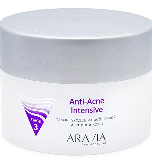 фото упаковки Aravia Professional Anti-Acne Intensive Маска-уход для лица