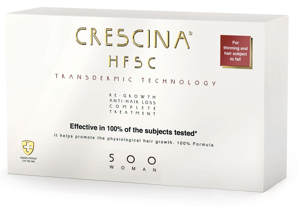 фото упаковки Crescina 500 HFSC Transdermic Лосьон для роста волос