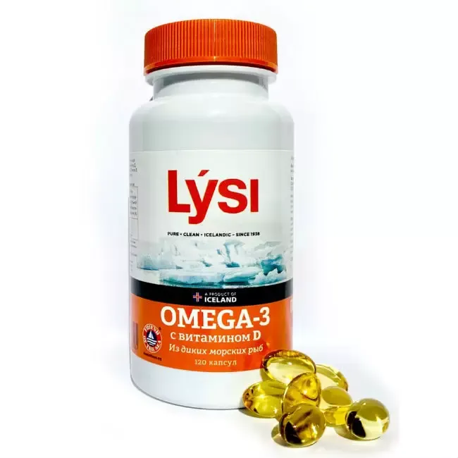 фото упаковки Lysi Омега-3 c витамином D